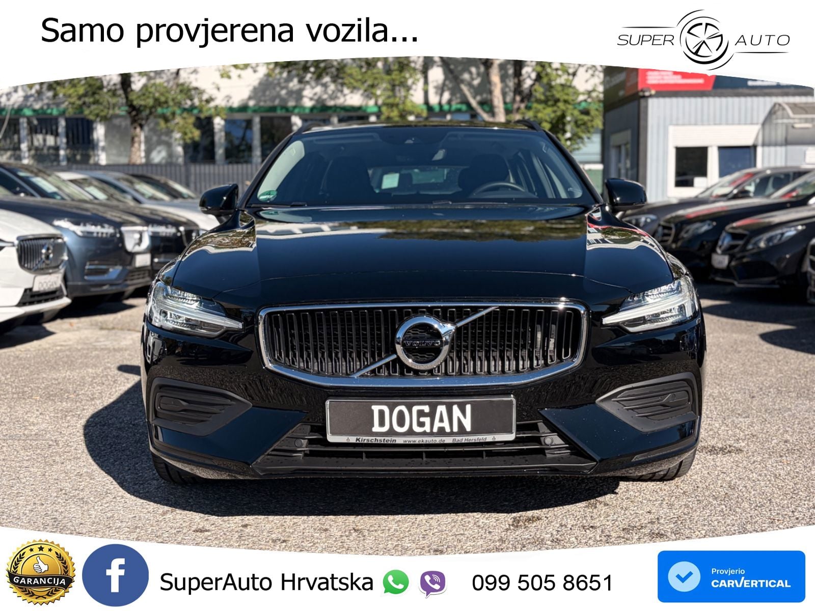 Volvo V60 2.0 B4 Benzin Automatic LED+GR SJED+ACC