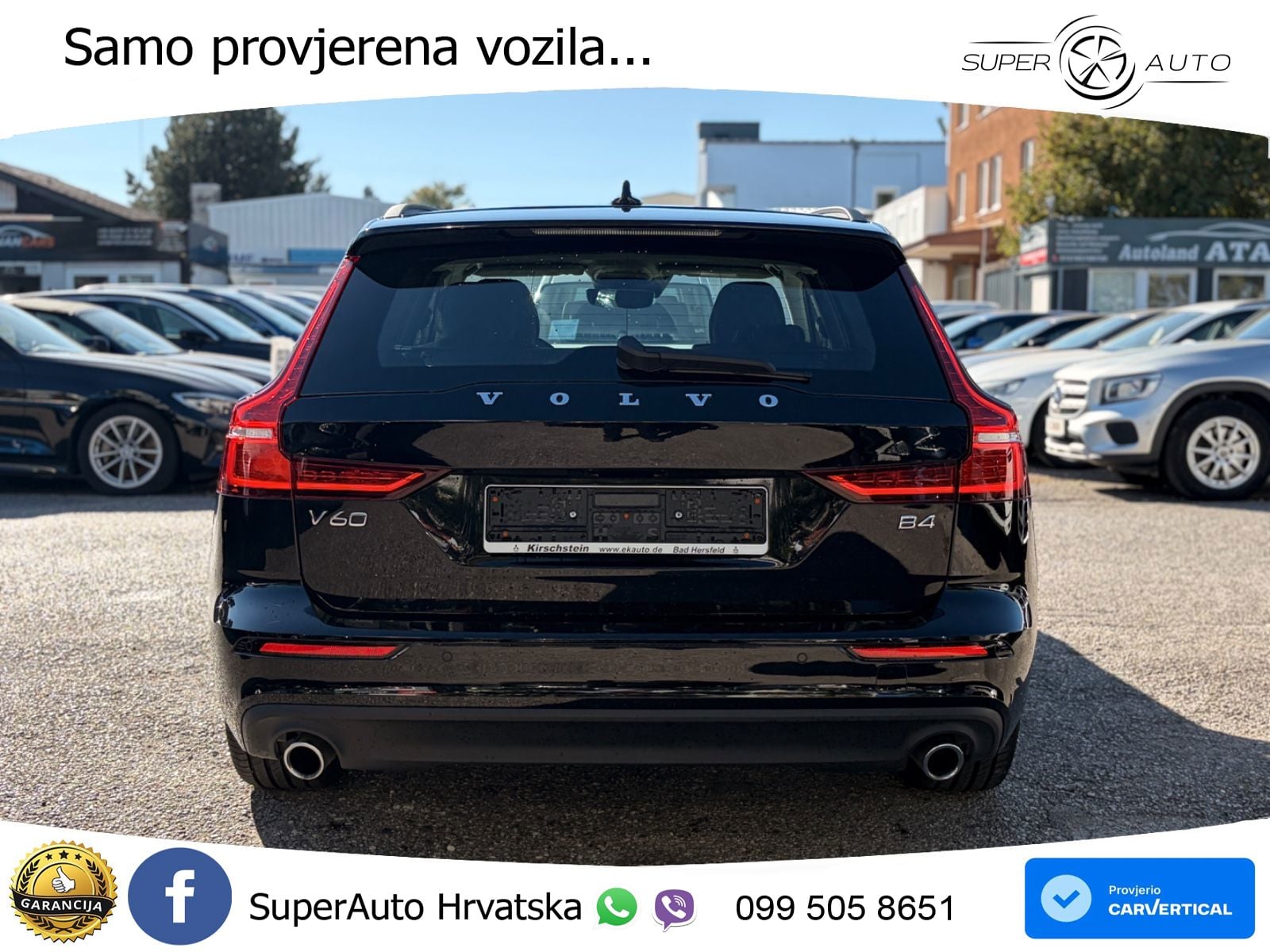 Volvo V60 2.0 B4 Benzin Automatic LED+GR SJED+ACC
