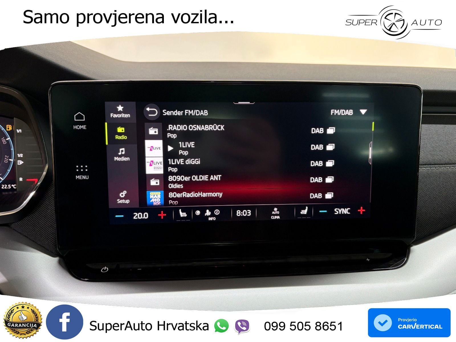 Škoda Octavia LED+GR SJED+ACC