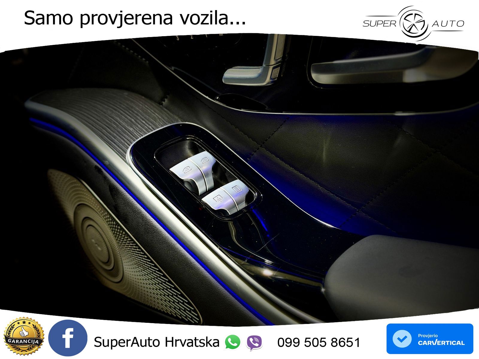 Mercedes S 580 V8 (503 KS) EQ Boost 4MATIC 9G-TRONIC AMG ZRAČNI+ACC+GR SJED+360+PANO