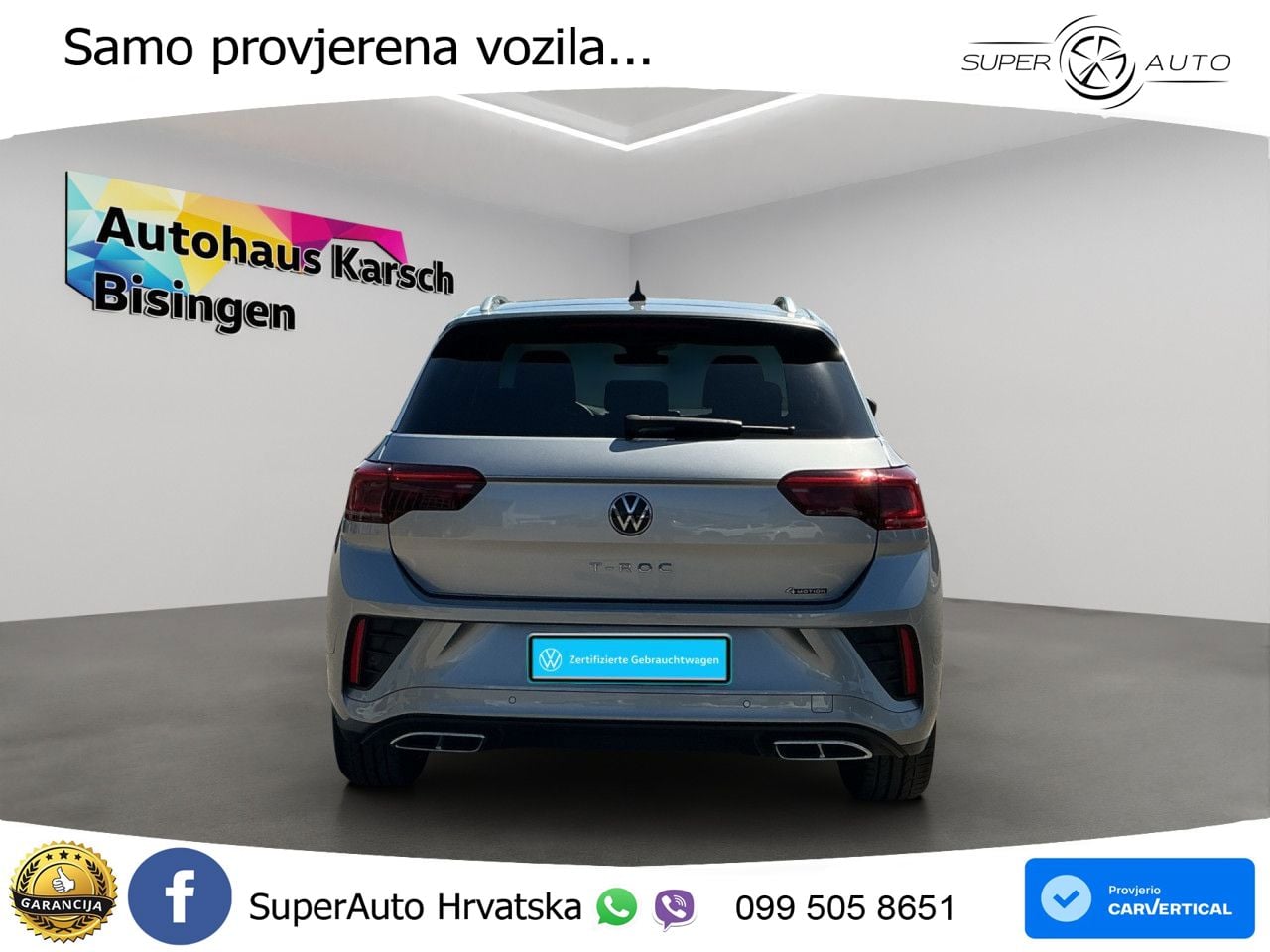 Volkswagen T-Roc I 2.0 TSI (190 KS) 4M DSG LED+GR SJED+ACC