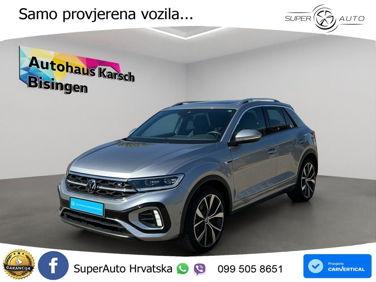 Volkswagen T-Roc I 2.0 TSI (190 KS) 4M DSG LED+GR SJED+ACC