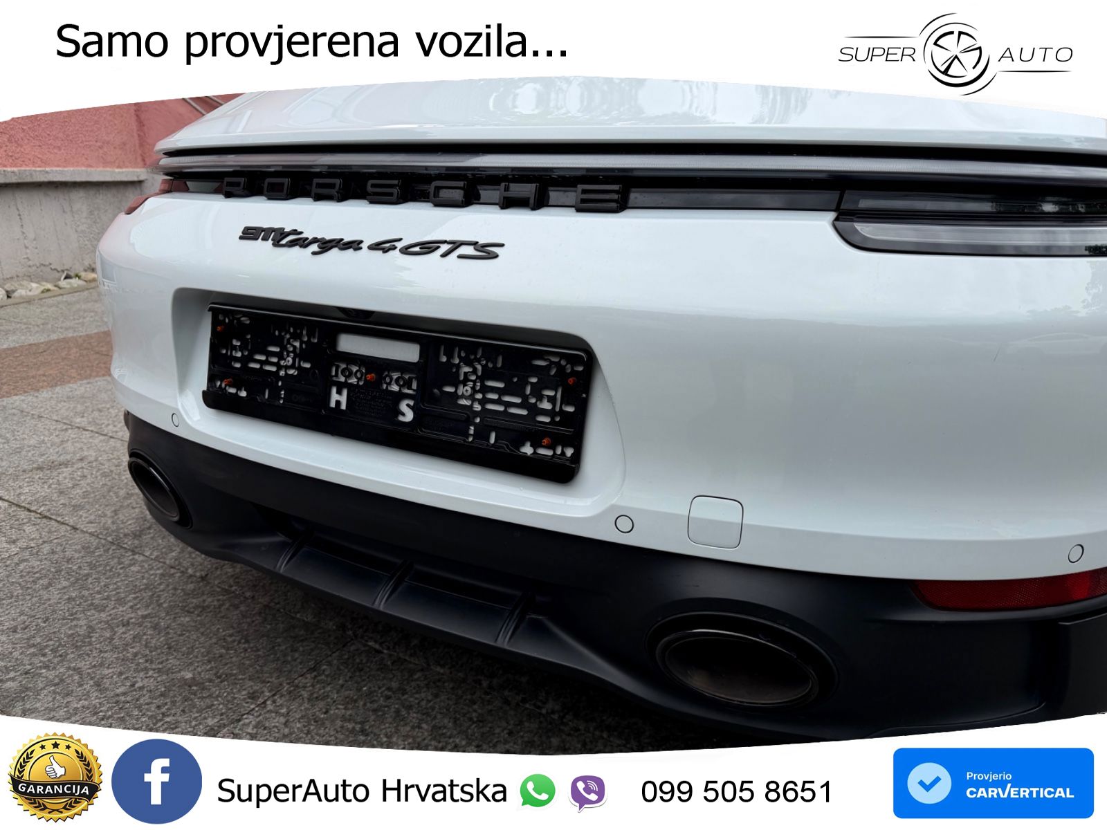 Porsche 911 Targa 4 GTS 3.0 (480 KS) PDK
