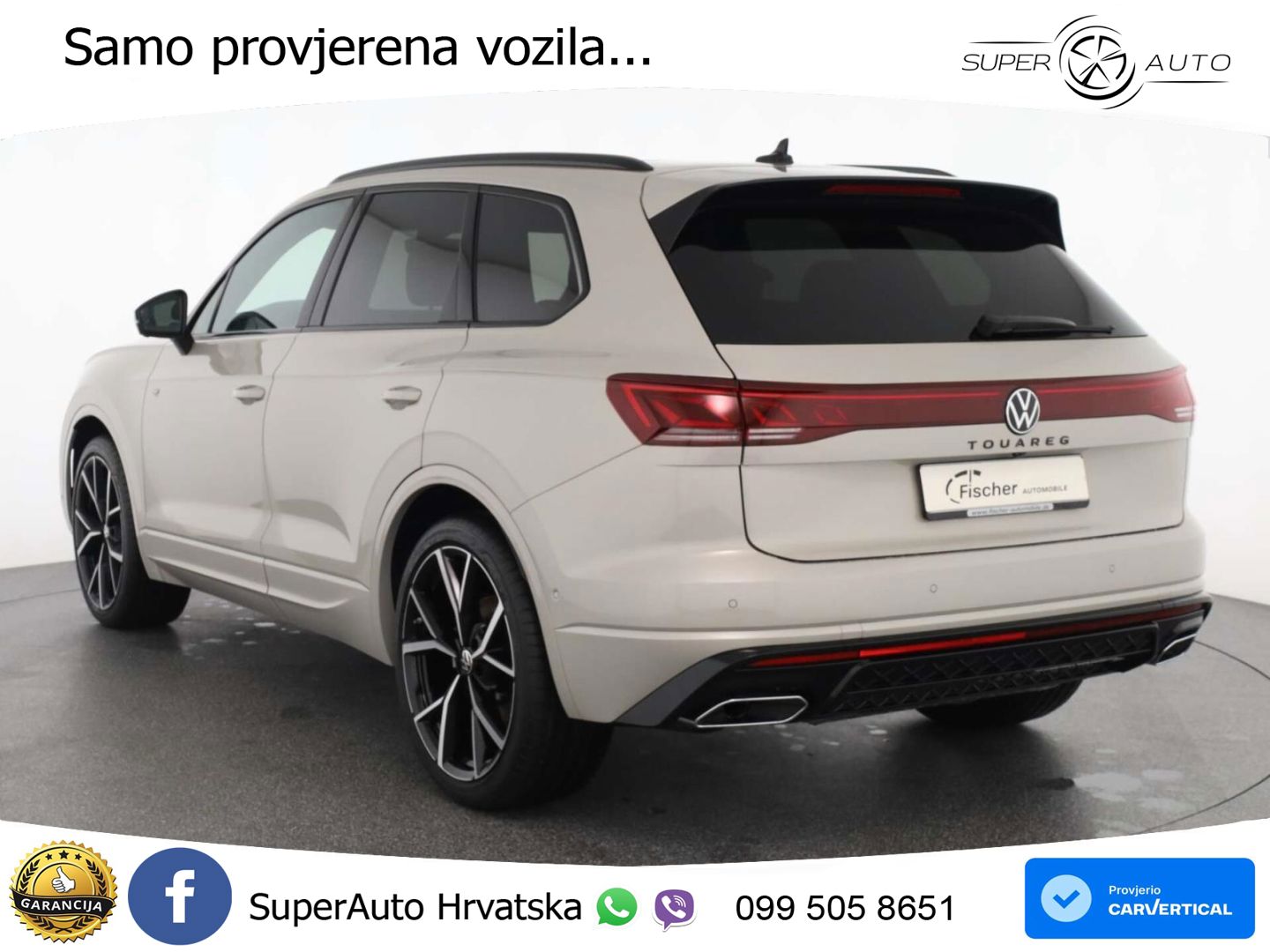 Volkswagen Touareg 3.0 V6 TDI (286 KS) 4MOTION Tiptronic R-Line ZRAČNI+ACC+GR SJED+KAM+PANO