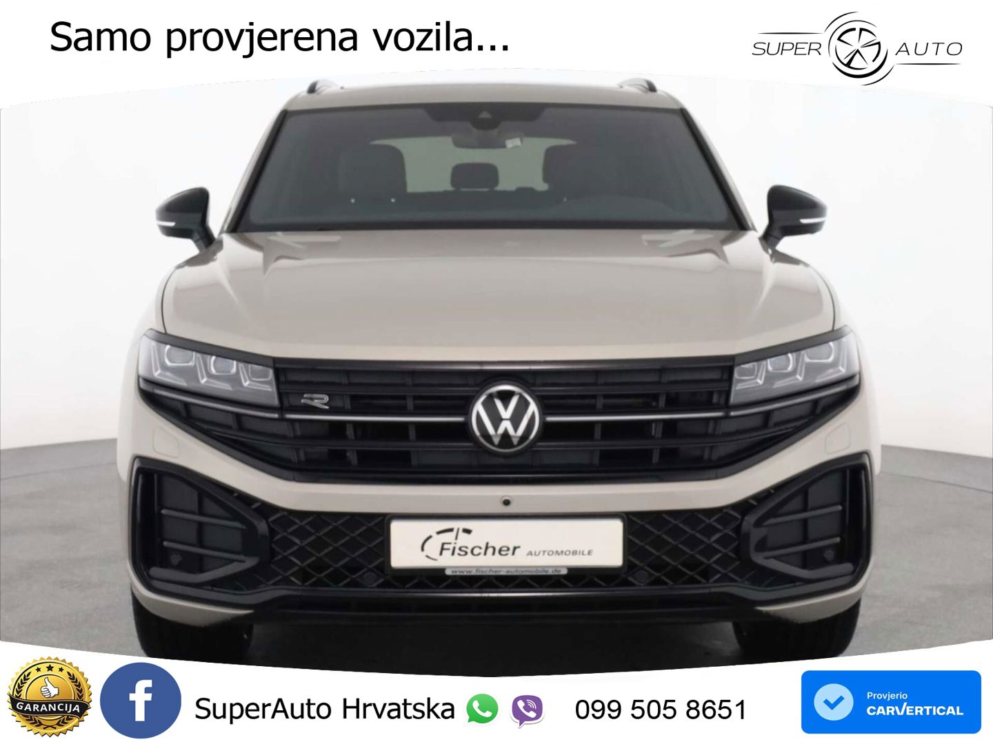 Volkswagen Touareg 3.0 V6 TDI (286 KS) 4MOTION Tiptronic R-Line ZRAČNI+ACC+GR SJED+KAM+PANO