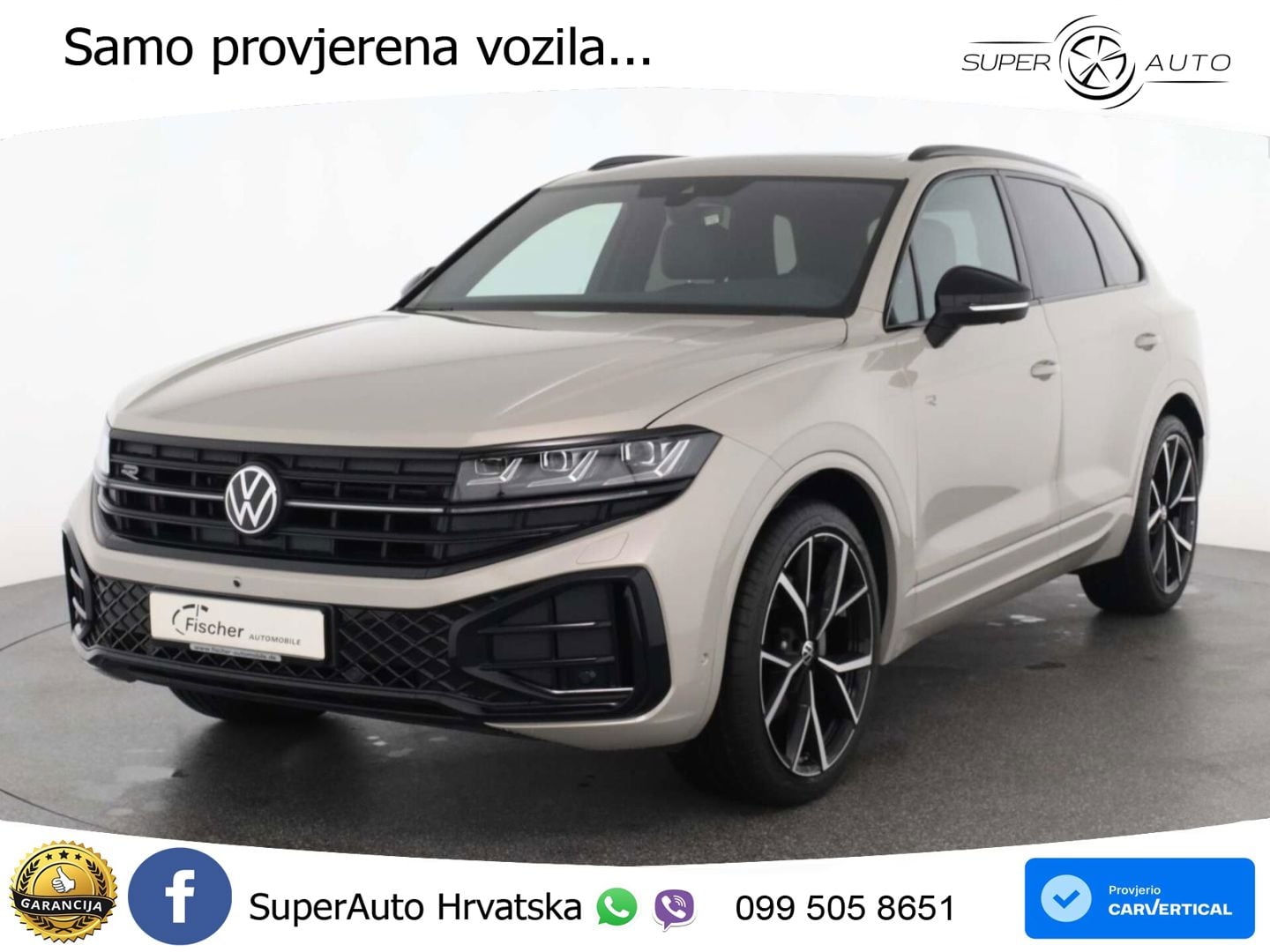 Volkswagen Touareg 3.0 V6 TDI (286 KS) 4MOTION Tiptronic R-Line ZRAČNI+ACC+GR SJED+KAM+PANO