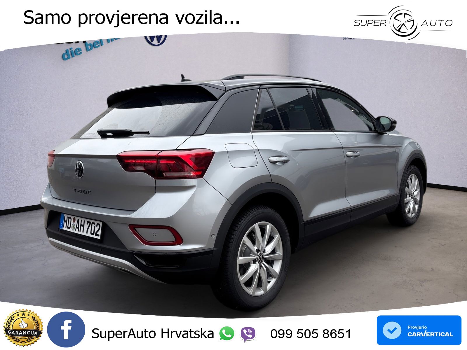 Volkswagen T-Roc I 2.0 TDI (150 KS) DSG LED+GR SJED+ACC