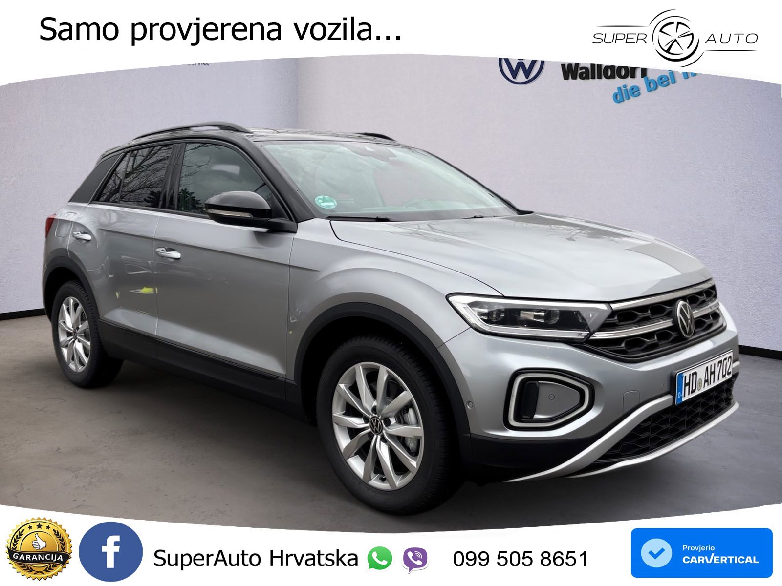 Volkswagen T-Roc I 2.0 TDI (150 KS) DSG LED+GR SJED+ACC