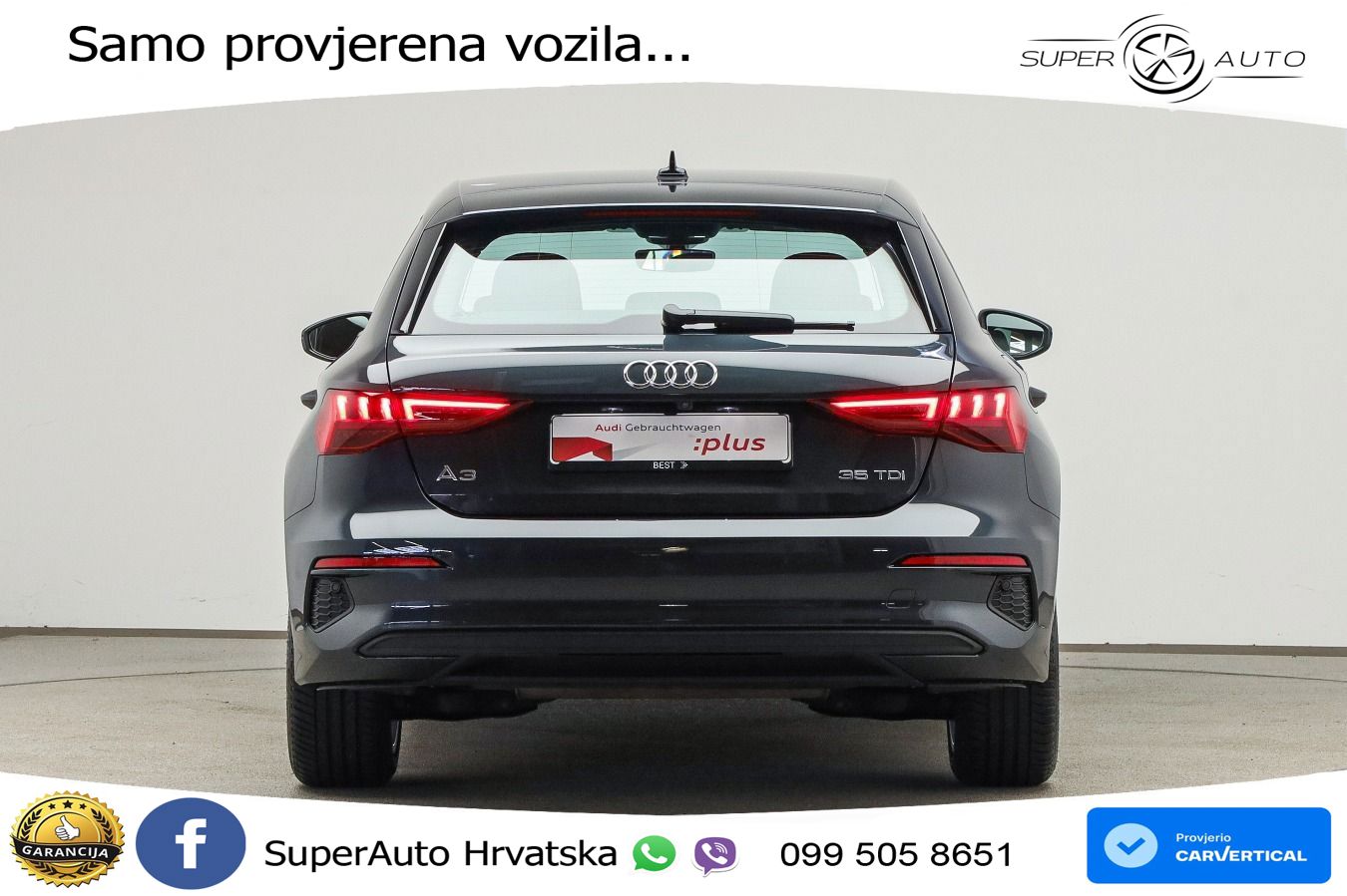 Audi A3 35 TDI (150 KS) S tronic