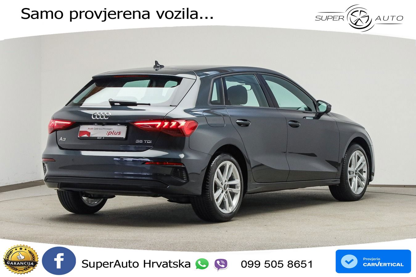 Audi A3 35 TDI (150 KS) S tronic