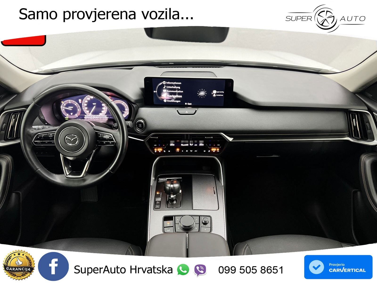 Mazda CX-60 3.3 e-Skyactiv D (254 KS) AWD Automatic LED+GR SJED+ACC
