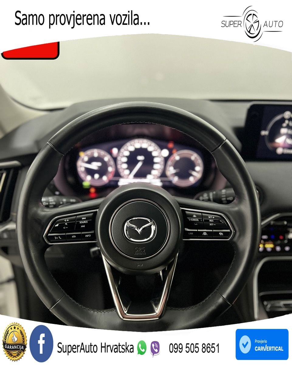 Mazda CX-60 3.3 e-Skyactiv D (254 KS) AWD Automatic LED+GR SJED+ACC