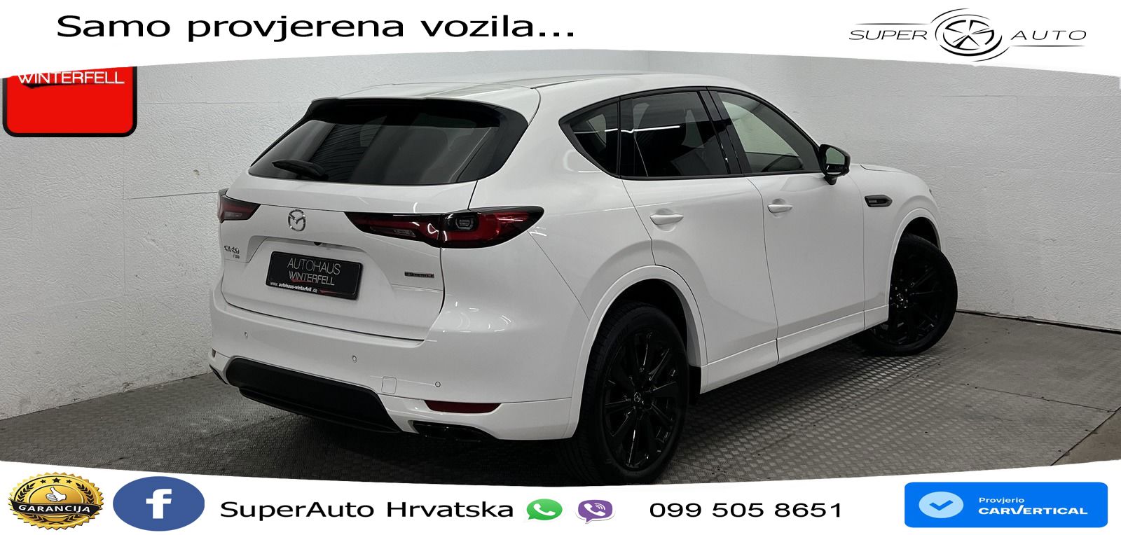 Mazda CX-60 3.3 e-Skyactiv D (254 KS) AWD Automatic LED+GR SJED+ACC