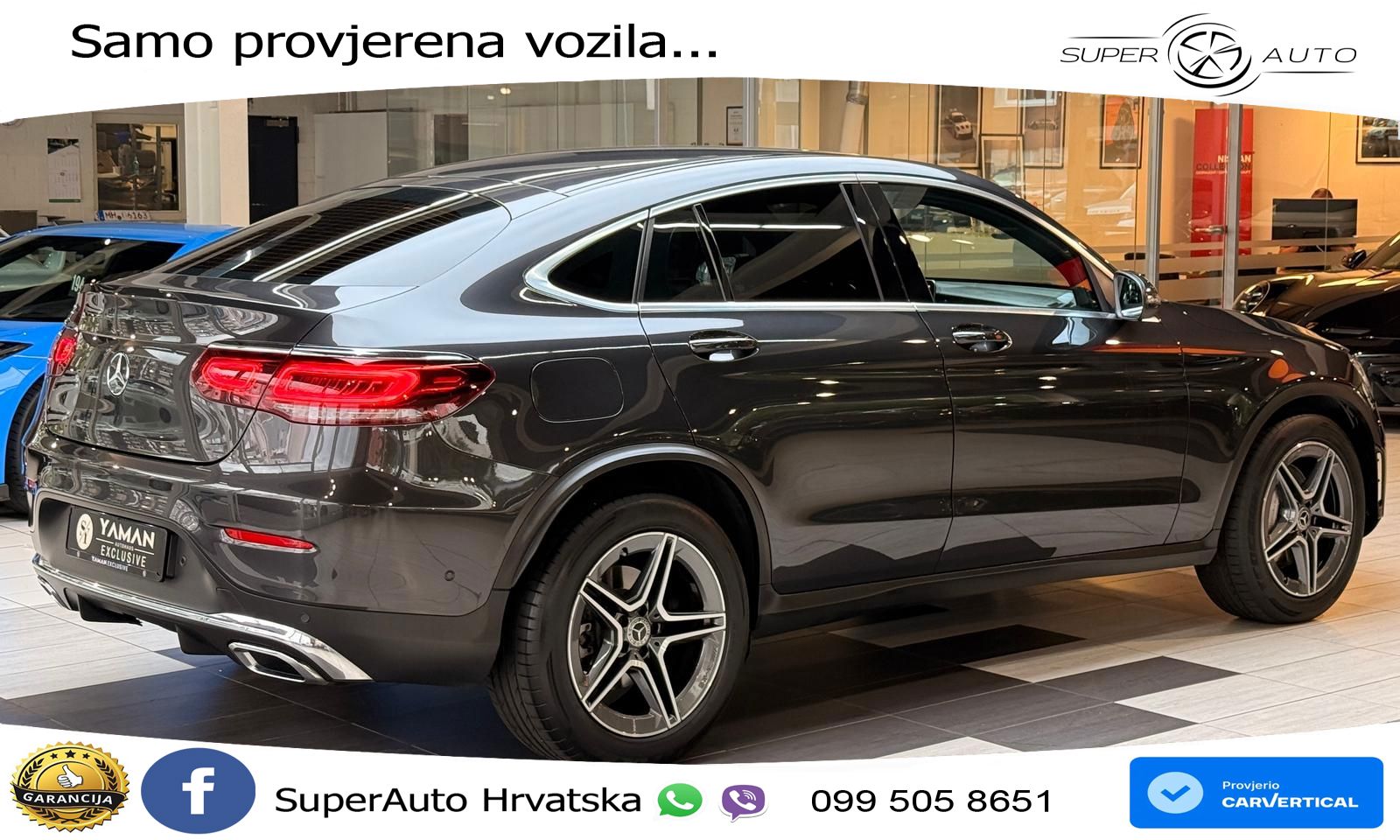 Mercedes GLC Coupe 300d (245 KS) 4MATIC G-TRONIC AMG