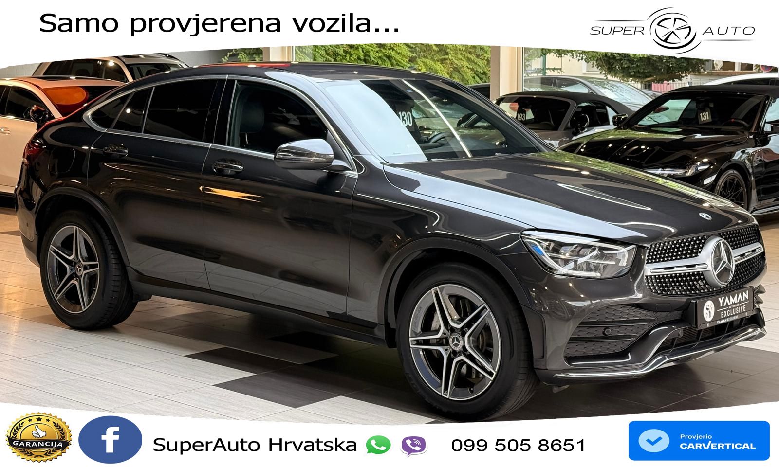Mercedes GLC Coupe 300d (245 KS) 4MATIC G-TRONIC AMG