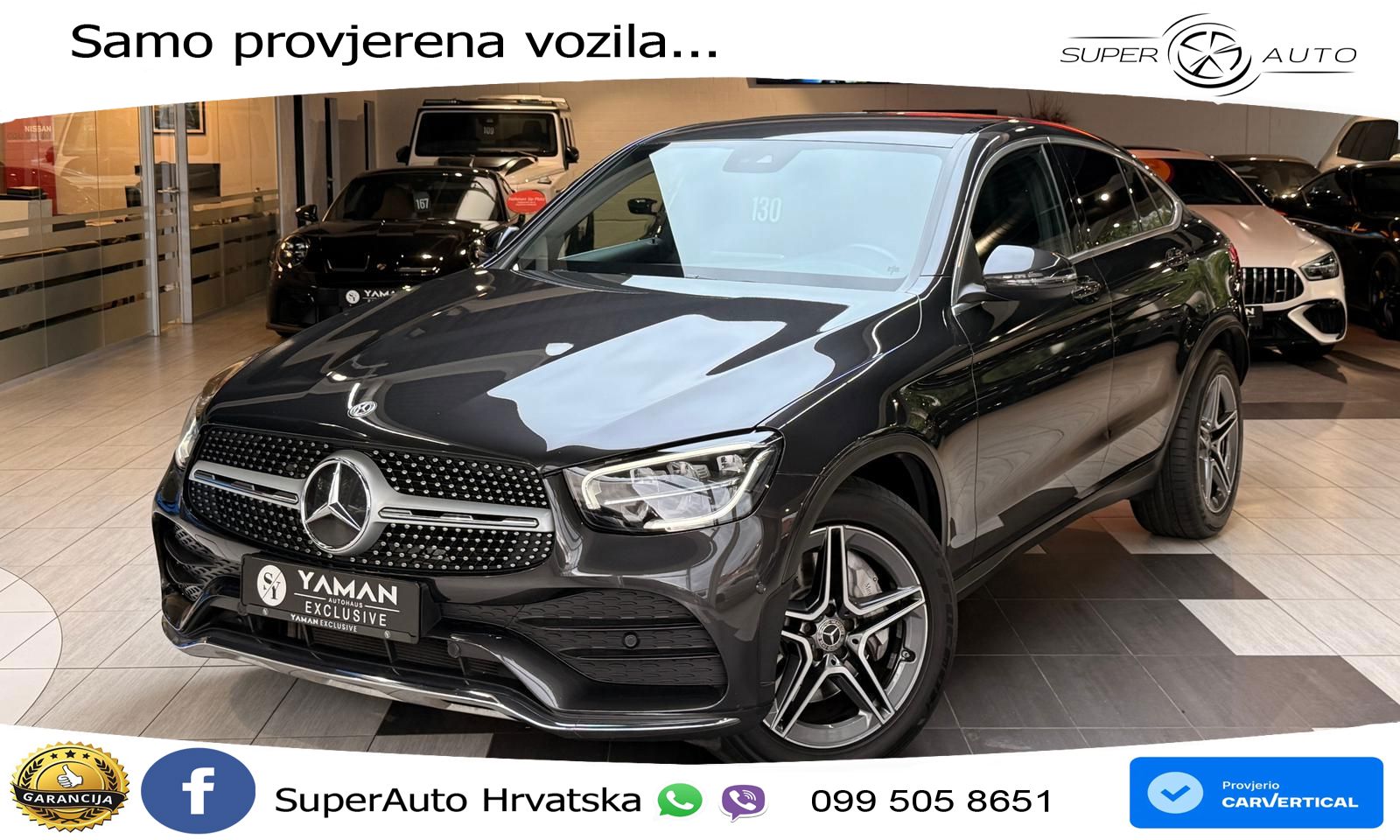 Mercedes GLC Coupe 300d (245 KS) 4MATIC G-TRONIC AMG
