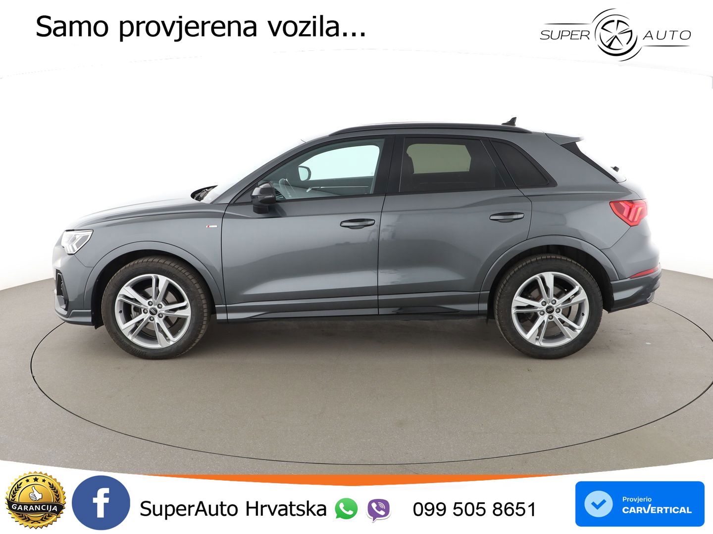 Audi Q3 35 TDI (150 KS) quattro S tronic S line LED+GR SJED+ACC