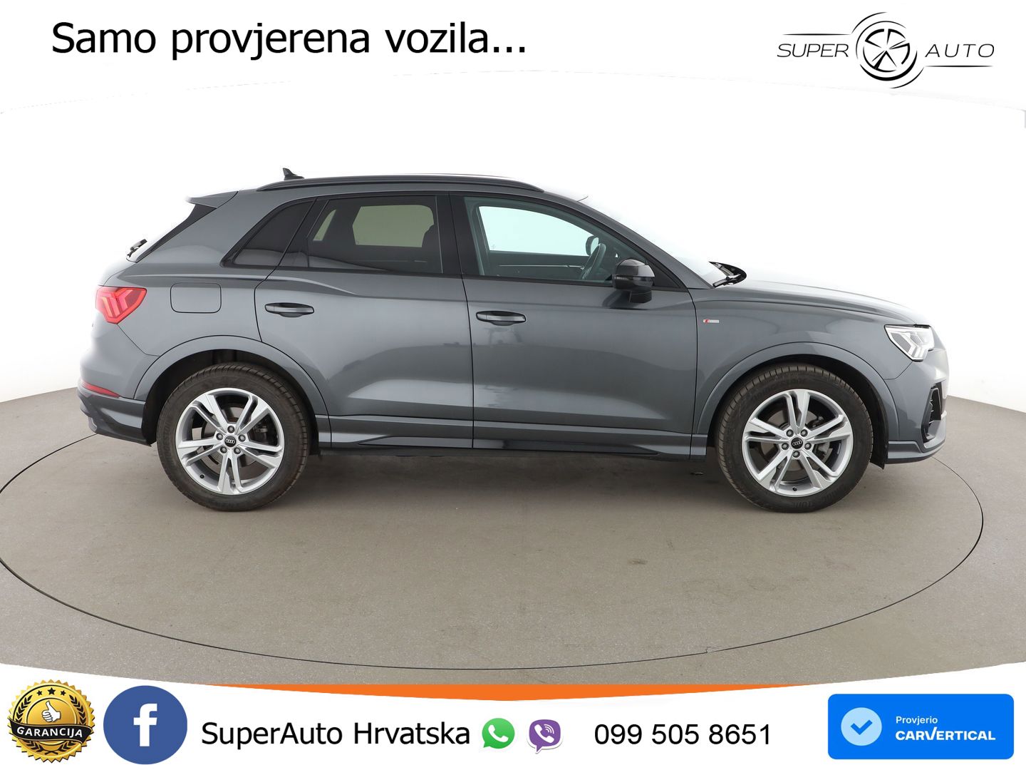 Audi Q3 35 TDI (150 KS) quattro S tronic S line LED+GR SJED+ACC