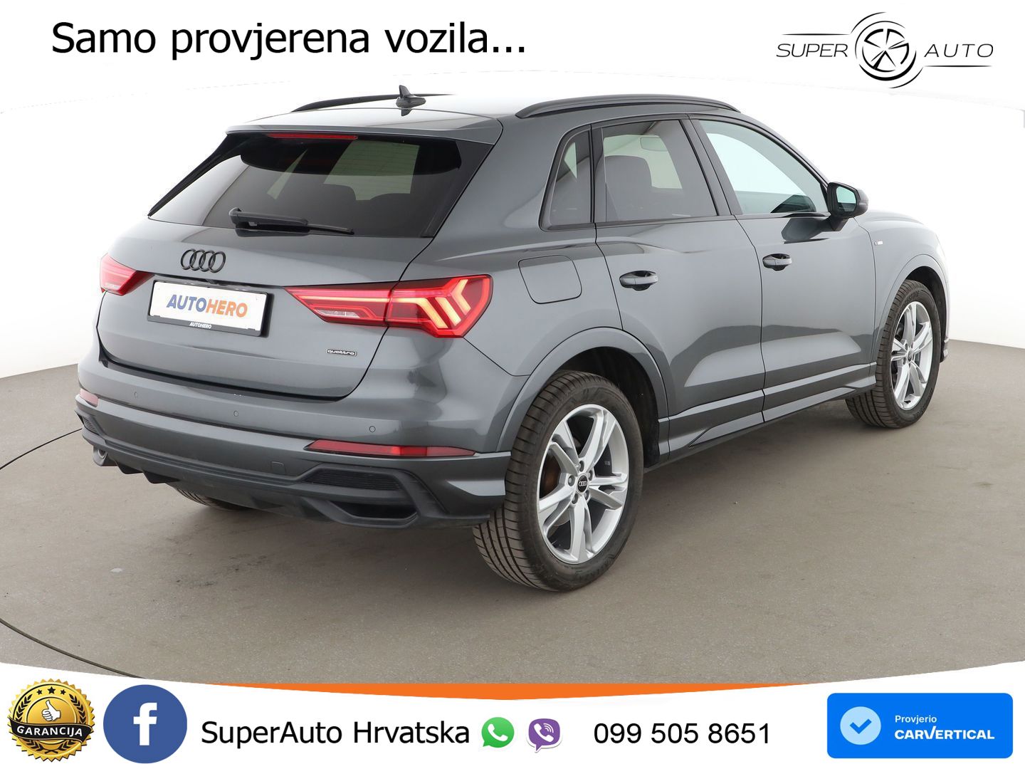 Audi Q3 35 TDI (150 KS) quattro S tronic S line LED+GR SJED+ACC