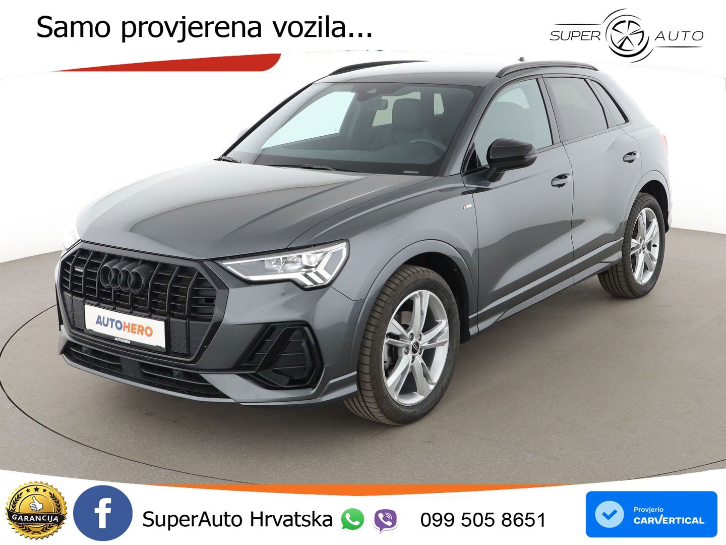 Audi Q3 35 TDI (150 KS) quattro S tronic S line LED+GR SJED+ACC