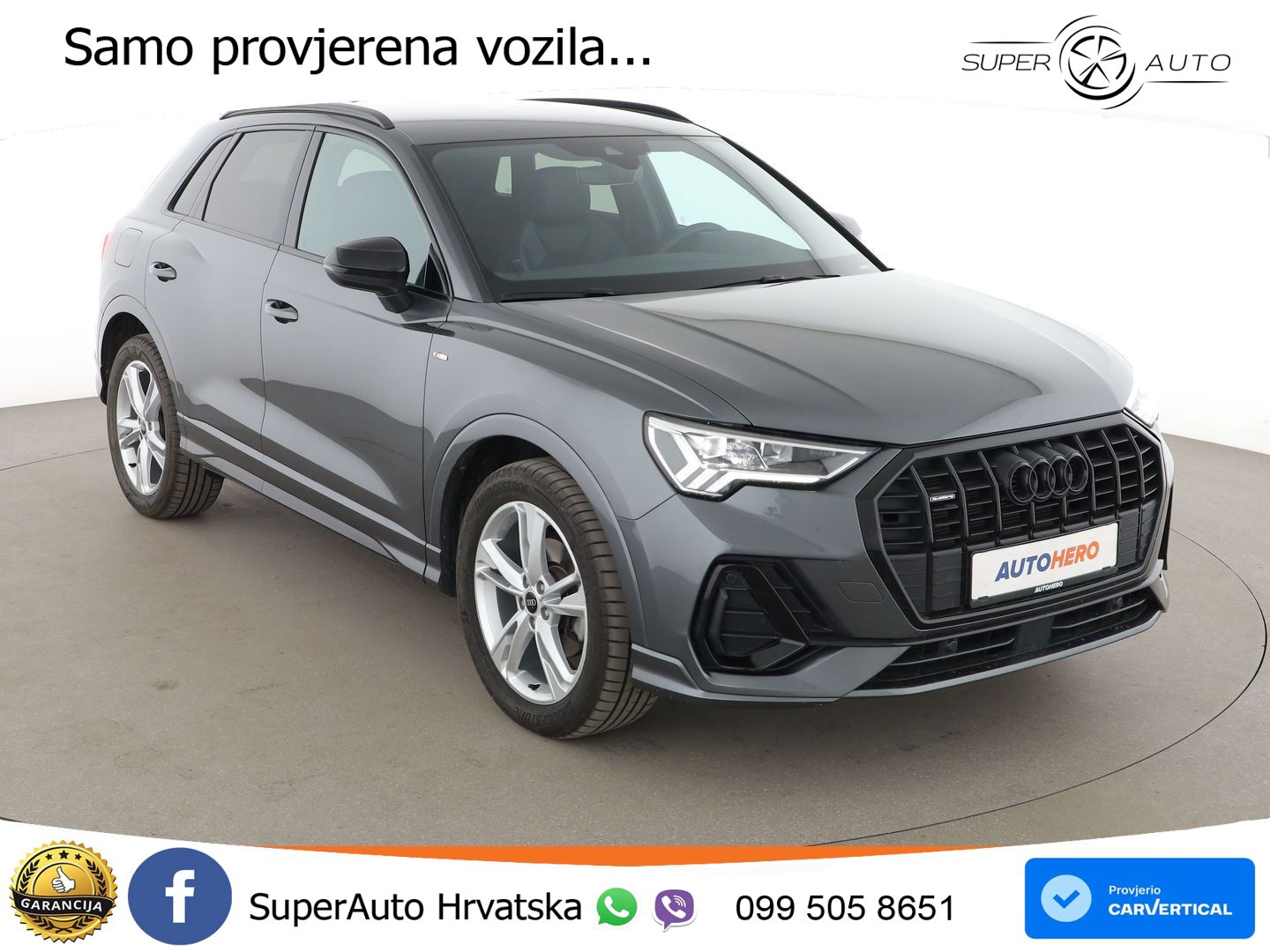 Audi Q3 35 TDI (150 KS) quattro S tronic S line LED+GR SJED+ACC