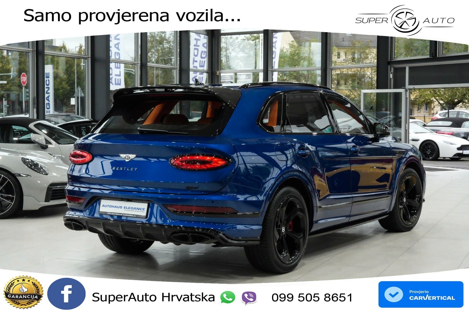 Bentley Bentayga 3.0 V6 TFSi (449 KS) AWD Automatic ACC+HEAD+4xGR SJED+360+PANO