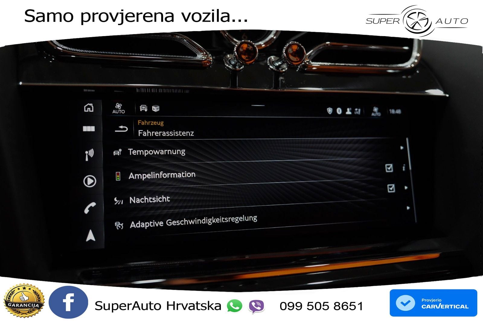 Bentley Bentayga 3.0 V6 TFSi (449 KS) AWD Automatic ACC+HEAD+4xGR SJED+360+PANO