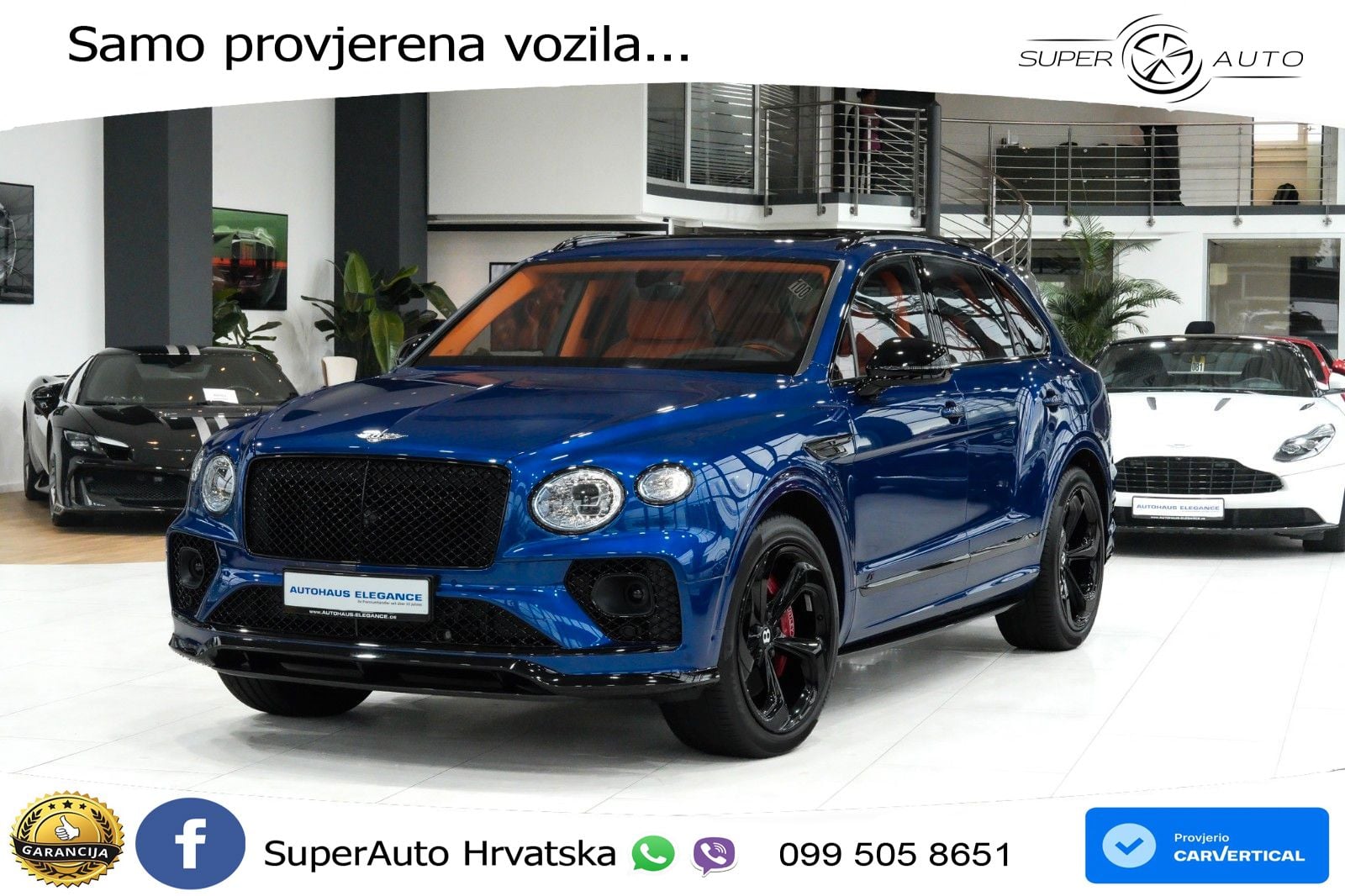 Bentley Bentayga 3.0 V6 TFSi (449 KS) AWD Automatic ACC+HEAD+4xGR SJED+360+PANO