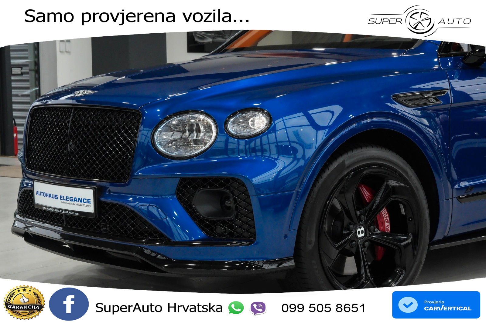 Bentley Bentayga 3.0 V6 TFSi (449 KS) AWD Automatic ACC+HEAD+4xGR SJED+360+PANO