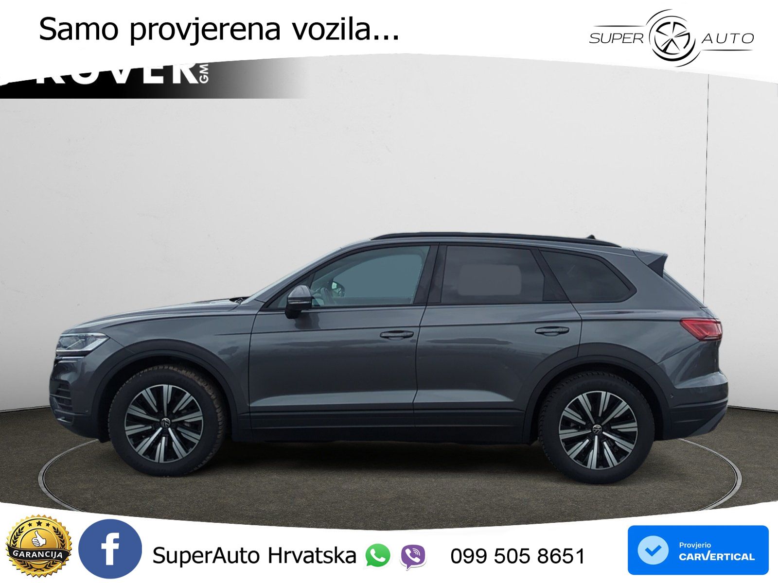 Volkswagen Touareg 3.0 V6 TDI (231 KS) 4MOTION Tiptronic ZRAČNI+ACC+GR SJED+KAM+PANO