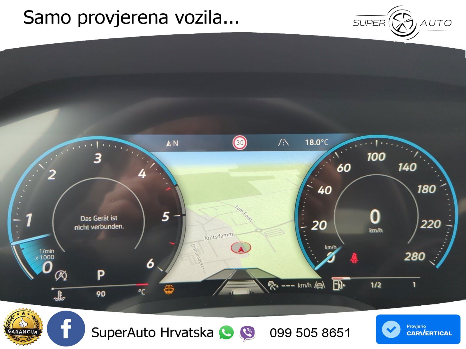 Volkswagen Touareg 3.0 V6 TDI (231 KS) 4MOTION Tiptronic ZRAČNI+ACC+GR SJED+KAM+PANO