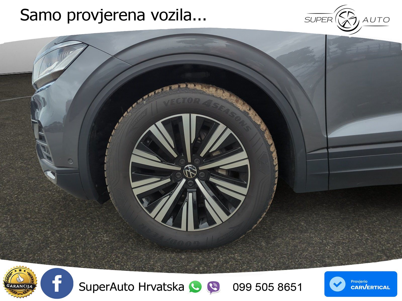 Volkswagen Touareg 3.0 V6 TDI (231 KS) 4MOTION Tiptronic ZRAČNI+ACC+GR SJED+KAM+PANO
