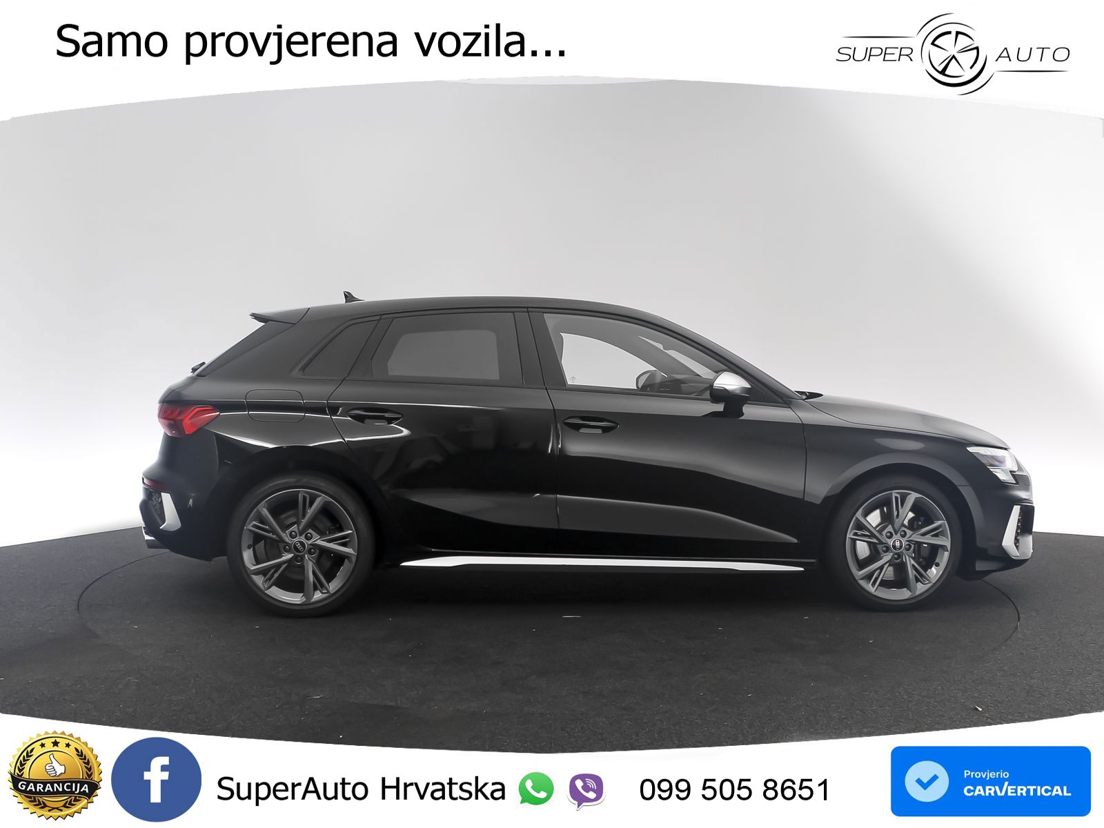 Audi S3 2.0 TFSI (310 KS) quattro S tronic LED+GR SJED+ACC