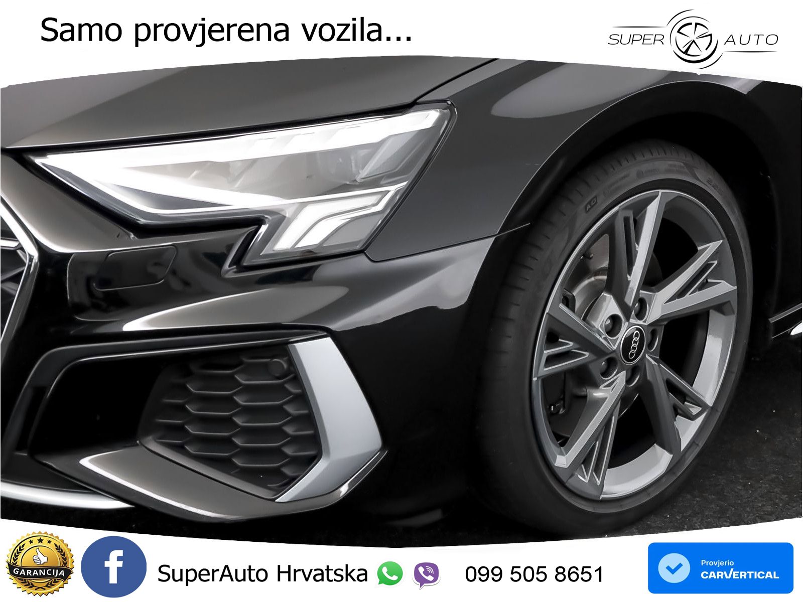 Audi S3 2.0 TFSI (310 KS) quattro S tronic LED+GR SJED+ACC