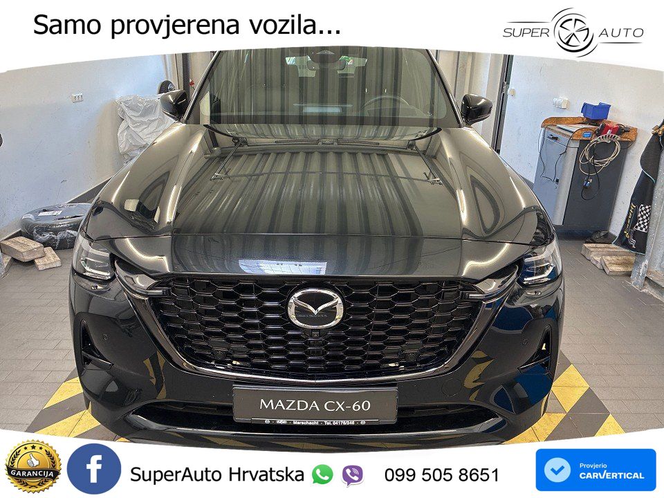Mazda CX-60 2.5 e-Skyactiv (328 KS) AWD Automatic MATRIX+GR SJED+KAM