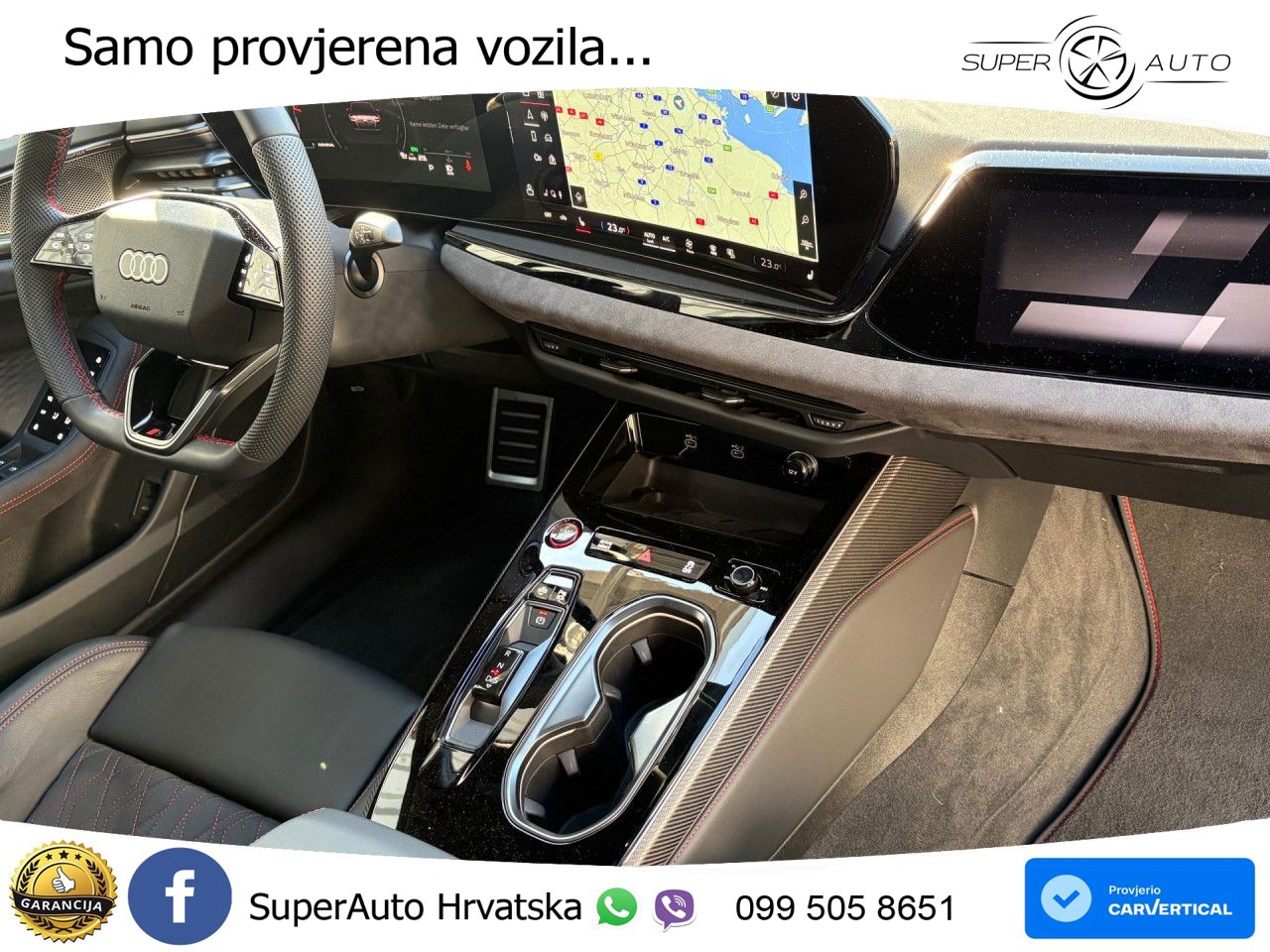 Audi A6 3.0 TFSI V6 (367 KS) quattro S tronic S line ZRAČNI+ACC+GR SJED+KAM+PANO