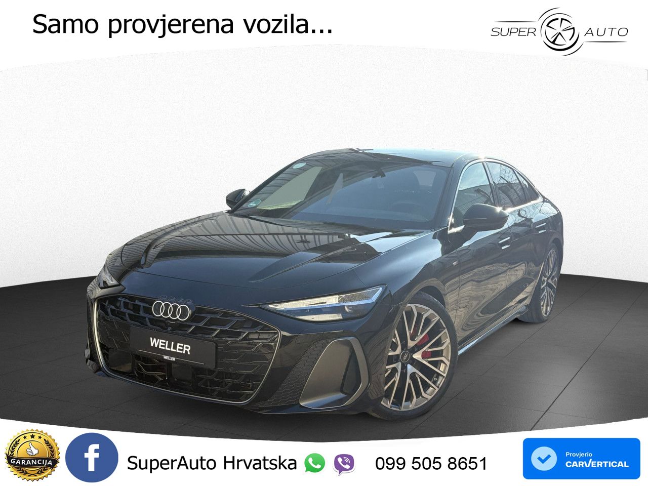 Audi A6 3.0 TFSI V6 (367 KS) quattro S tronic S line ZRAČNI+ACC+GR SJED+KAM+PANO