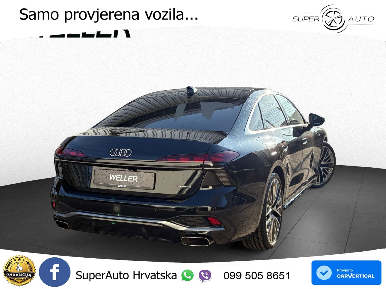 Audi A6 3.0 TFSI V6 (367 KS) quattro S tronic S line ZRAČNI+ACC+GR SJED+KAM+PANO