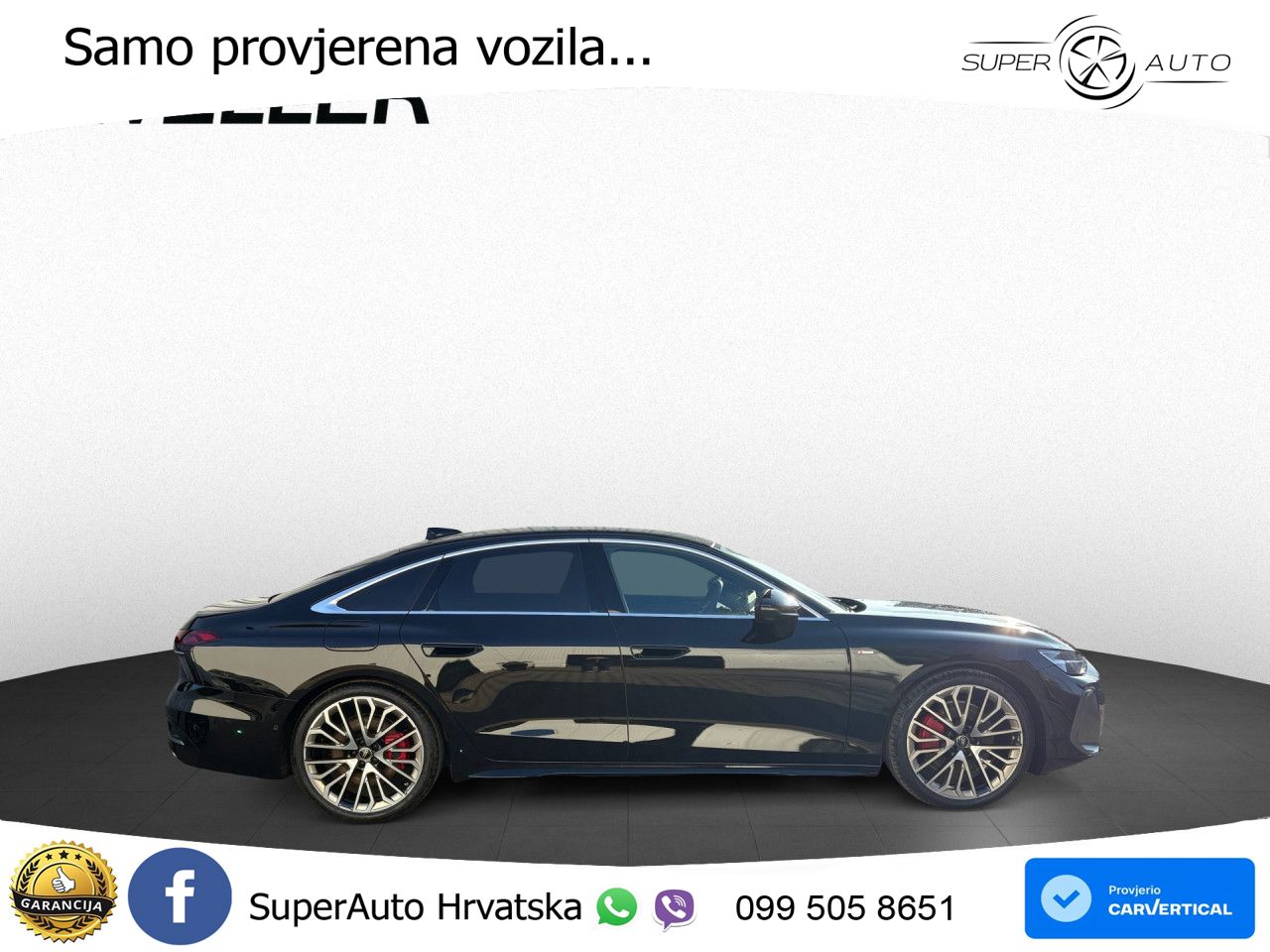 Audi A6 3.0 TFSI V6 (367 KS) quattro S tronic S line ZRAČNI+ACC+GR SJED+KAM+PANO