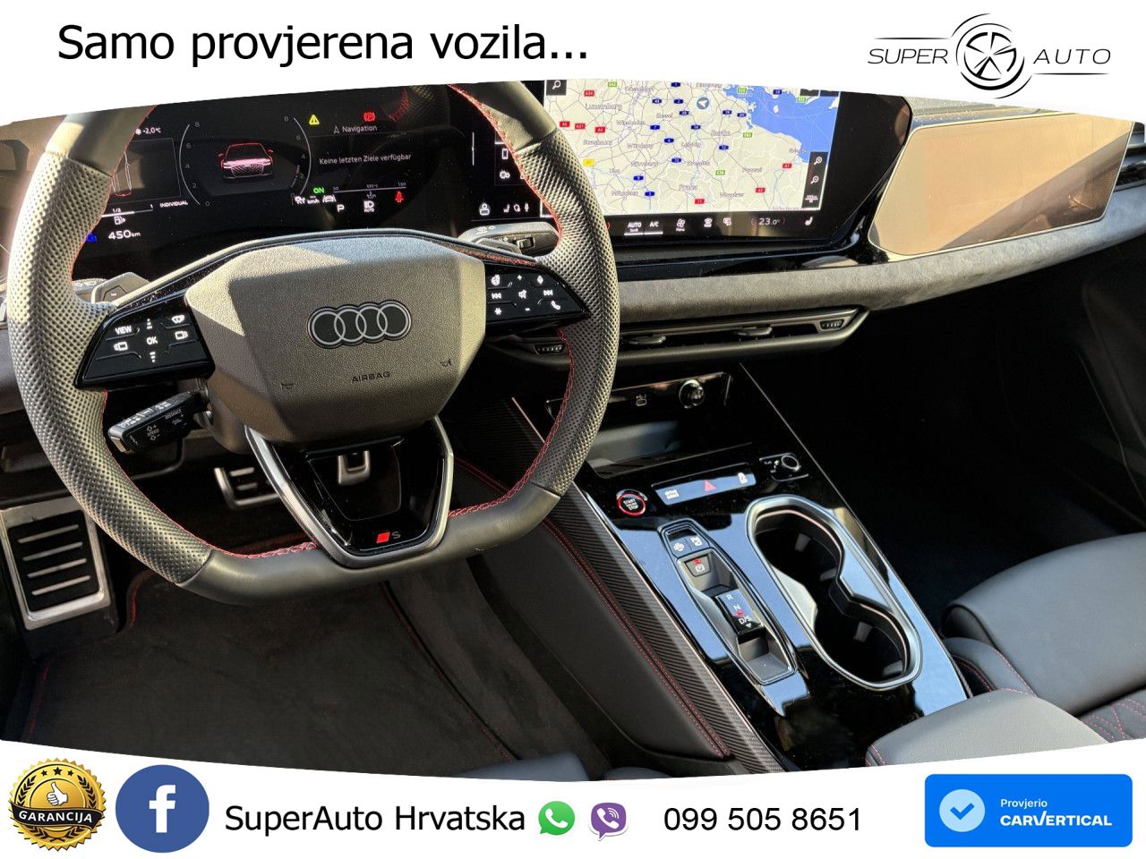 Audi A6 3.0 TFSI V6 (367 KS) quattro S tronic S line ZRAČNI+ACC+GR SJED+KAM+PANO