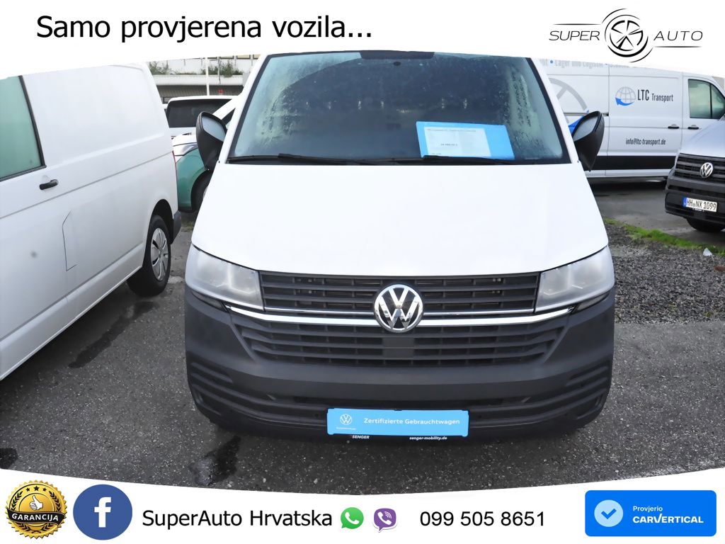 Volkswagen T6.1 Transporter Kasten 2.0 TDI Klima Laderaump. 110 KS
