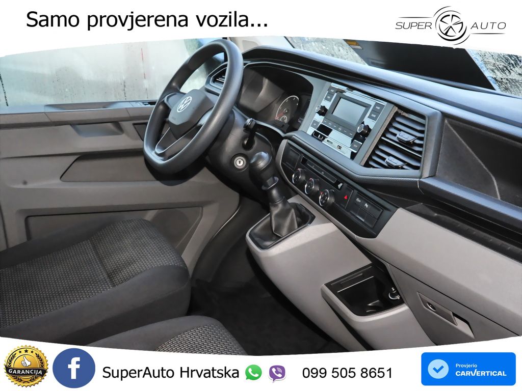 Volkswagen T6.1 Transporter Kasten 2.0 TDI Klima Laderaump. 110 KS
