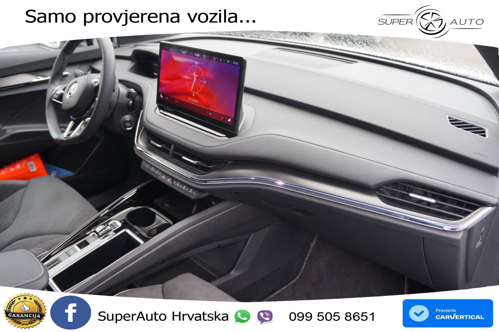 Škoda Enyaq iV 80 82 kWh (204 KS) SportLine LED+GR SJED+ACC