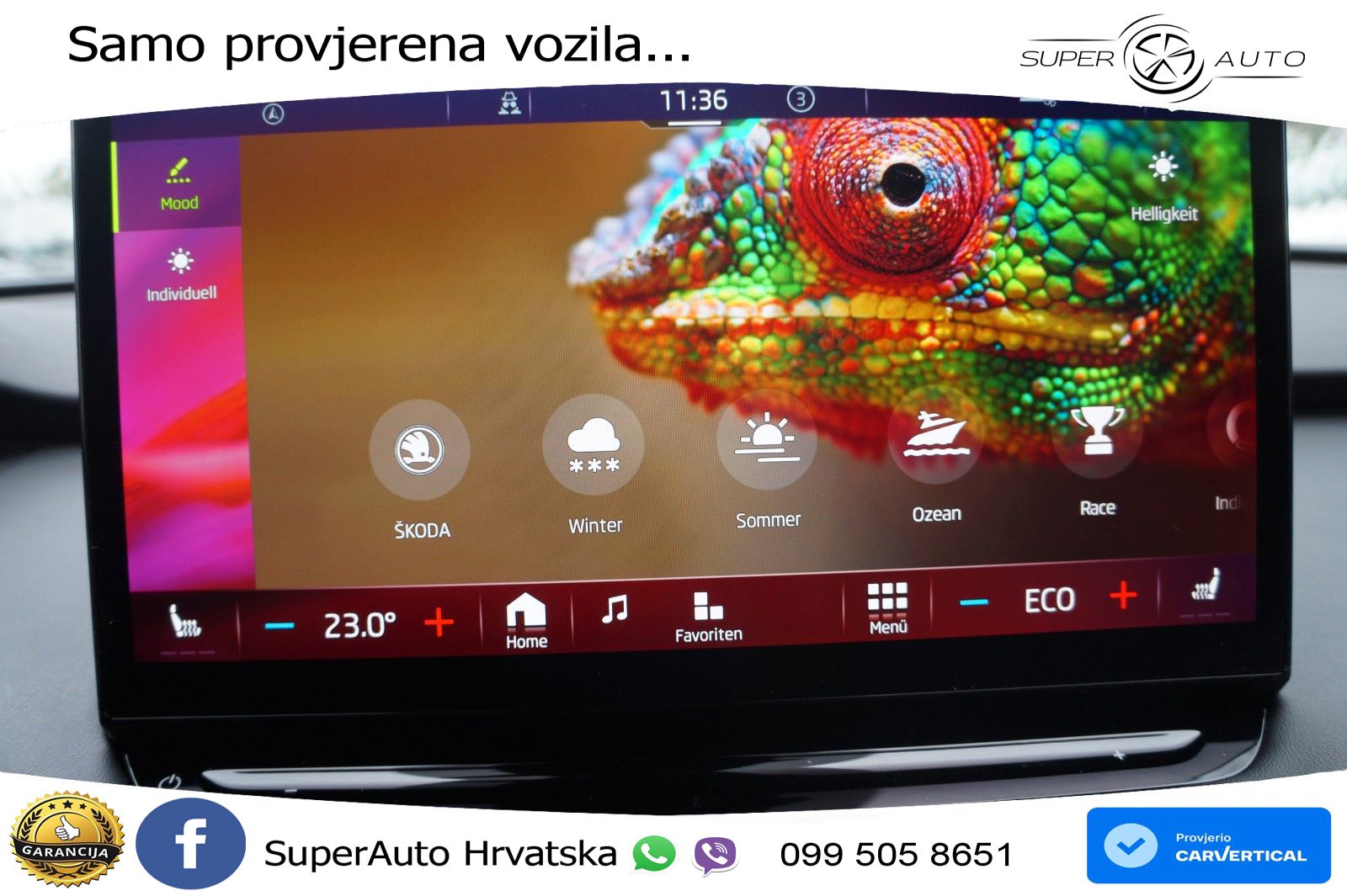 Škoda Enyaq iV 80 82 kWh (204 KS) SportLine LED+GR SJED+ACC