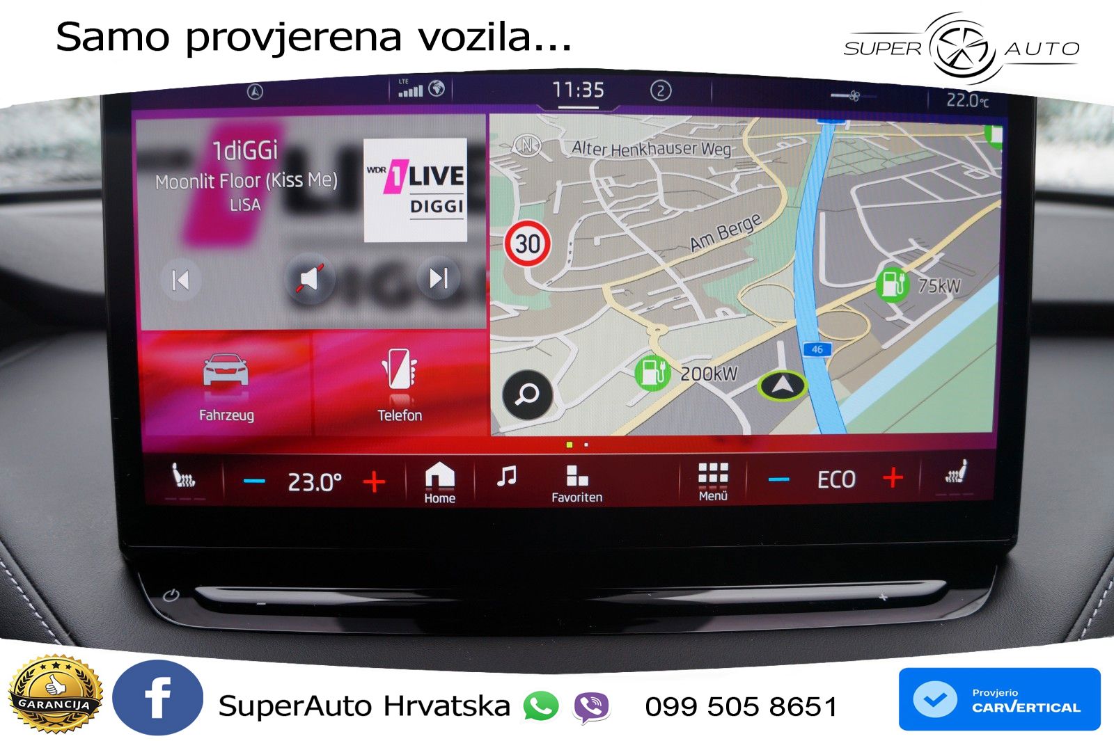 Škoda Enyaq iV 80 82 kWh (204 KS) SportLine LED+GR SJED+ACC
