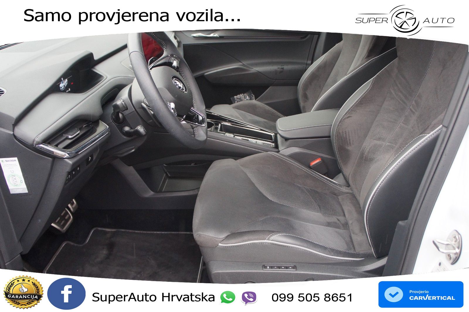 Škoda Enyaq iV 80 82 kWh (204 KS) SportLine LED+GR SJED+ACC