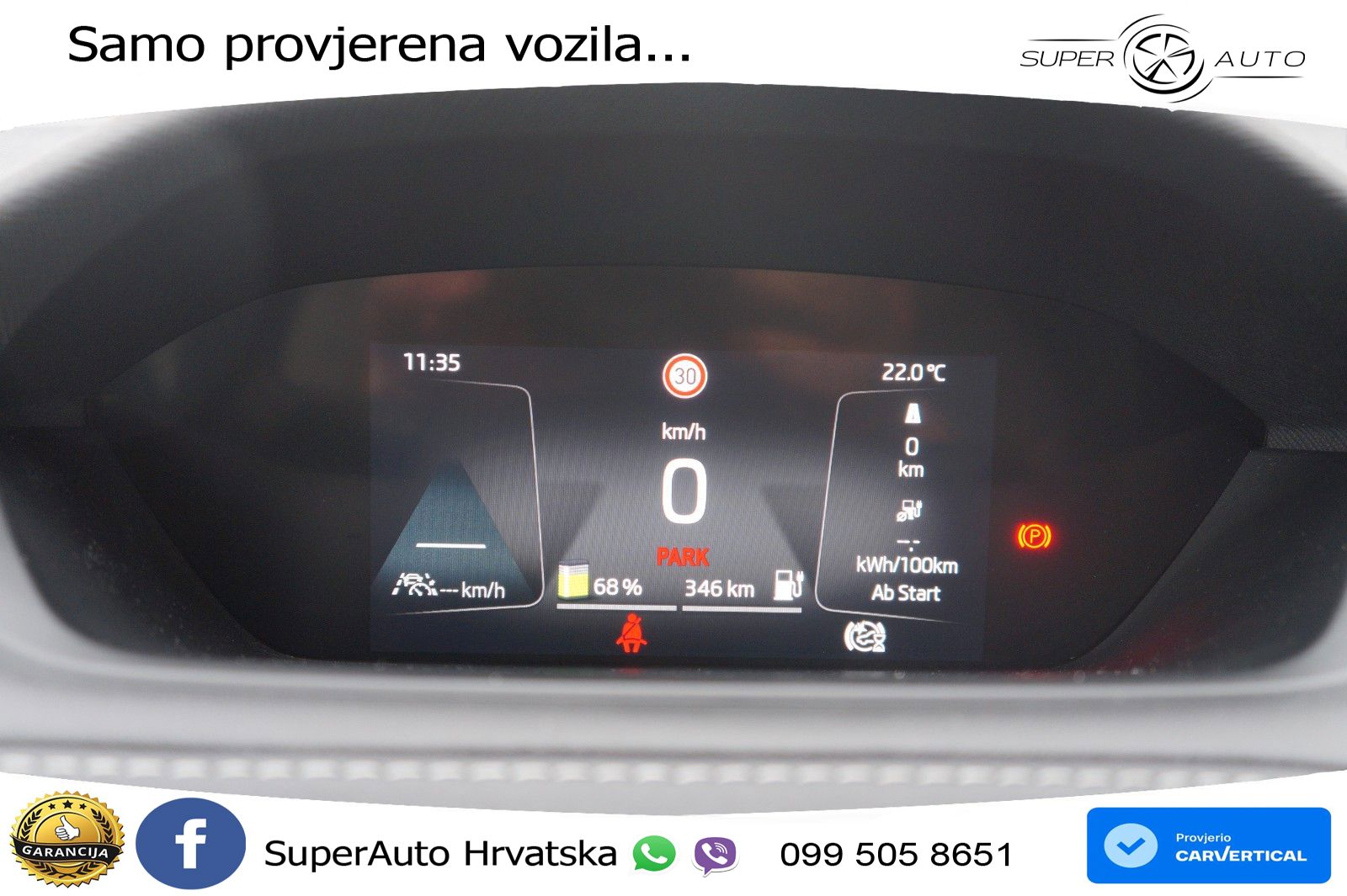 Škoda Enyaq iV 80 82 kWh (204 KS) SportLine LED+GR SJED+ACC