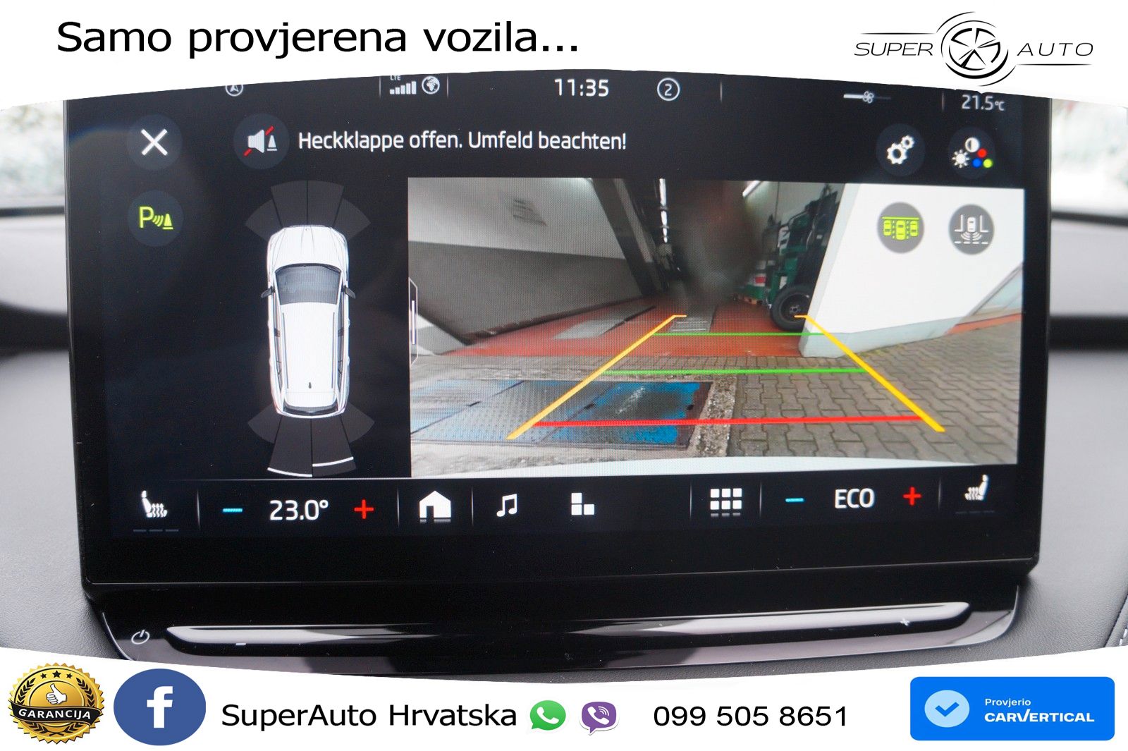 Škoda Enyaq iV 80 82 kWh (204 KS) SportLine LED+GR SJED+ACC