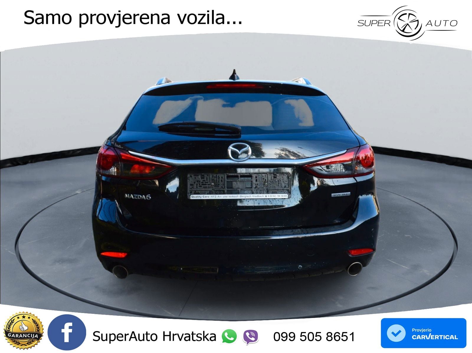 Mazda 6 Sport Combi 2.0 SKYACTIV-G (165 KS) SKYACTIV-Drive