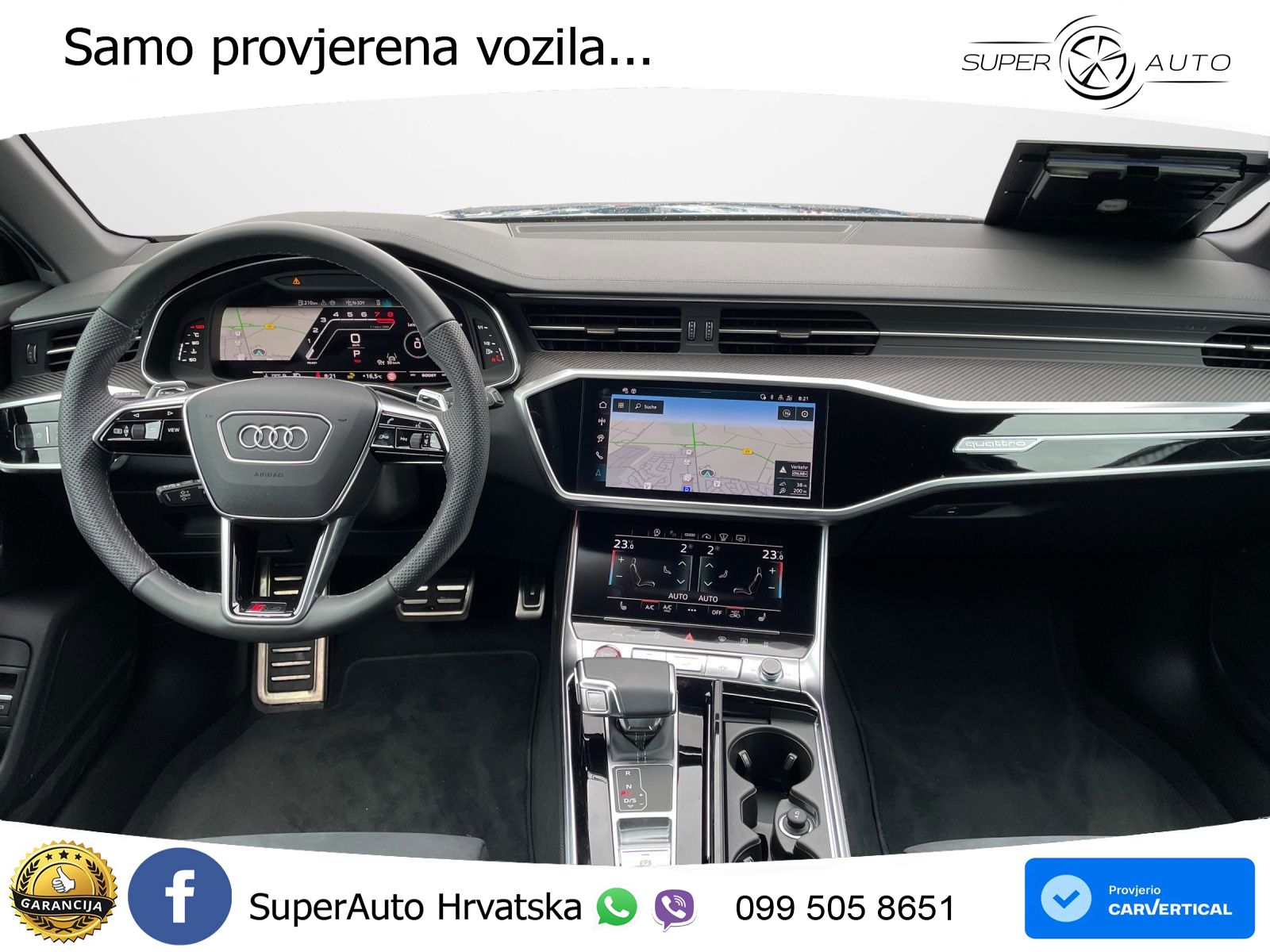 Audi RS6 Avant 4.0 TFSI V8 (600 KS) quattro Tiptronic MATRIX+GR SJED+KAM